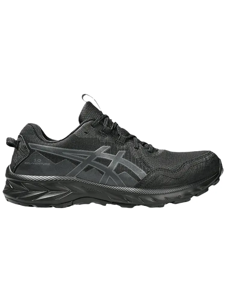 Кроссовки ASICS Wmns Gel Venture 10 Wide 'Black Graphite Grey' — изображение 1 из 1, черный графитовый серый
