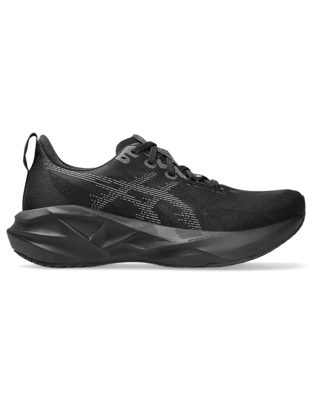 Беговые женские кроссовки Asics Novablast 5 — изображение 1 из 7, черный/серый