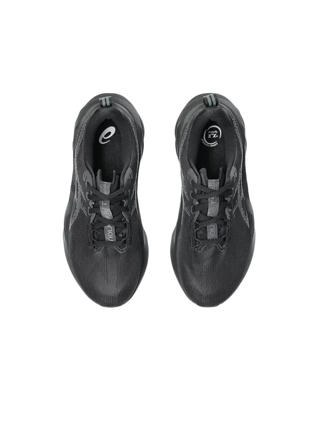 Беговые женские кроссовки Asics Novablast 5 — изображение 4 из 7, черный/серый