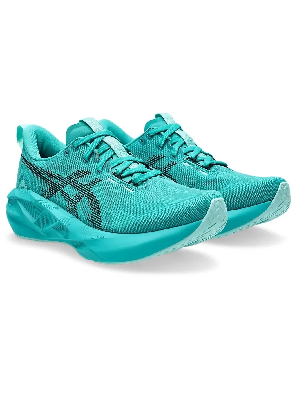 Беговые женские кроссовки Asics Novablast 5 — изображение 2 из 7, черный