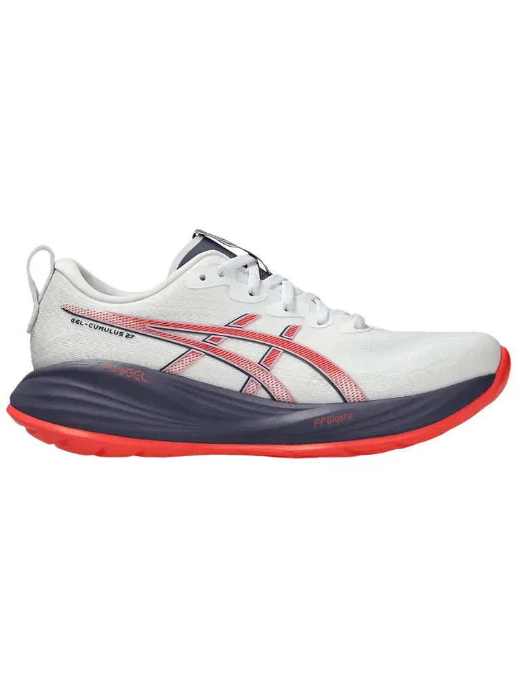Кроссовки ASICS Wmns Gel Cumulus 27 'White Greyish Purple' — изображение 1 из 1, белый фиолетовый