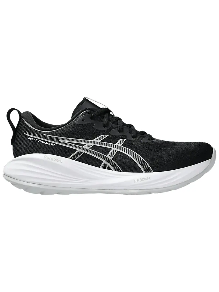Кроссовки ASICS Wmns Gel Cumulus 27 Wide 'Black Concrete' — изображение 1 из 1, черный