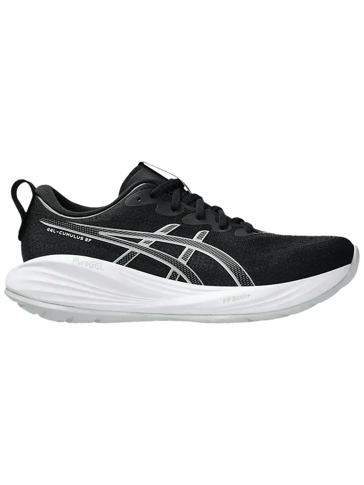 Кроссовки ASICS Wmns Gel Cumulus 27 Narrow 'Black Concrete' — изображение 1 из 1, черный