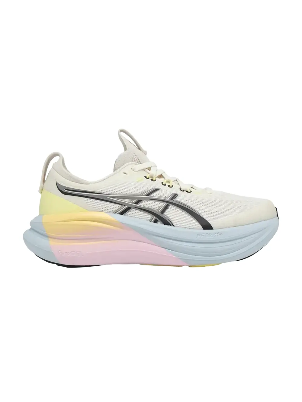 Кроссовки ASICS Wmns GEL-Nimbus 28 Lite-Show CN — изображение 1 из 1, кремовый/серебристый