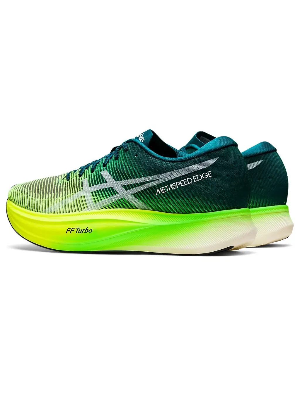 Кроссовки metaspeed edge+ 'velvet pine safety yellow' Asics — изображение 3 из 7, синий