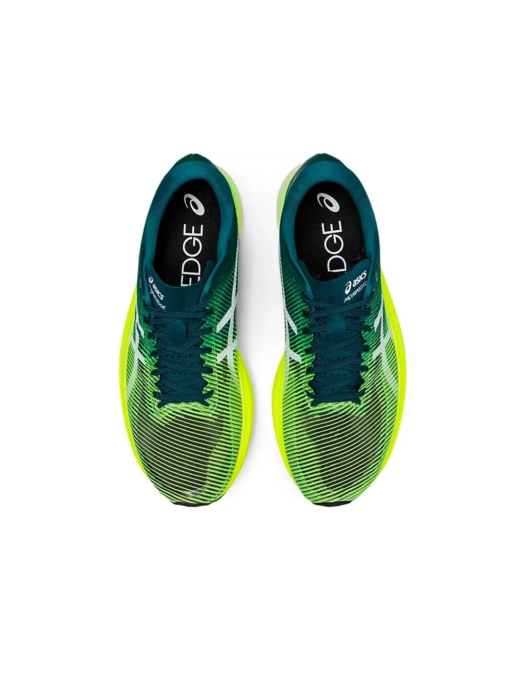 Кроссовки metaspeed edge+ 'velvet pine safety yellow' Asics — изображение 5 из 7, синий
