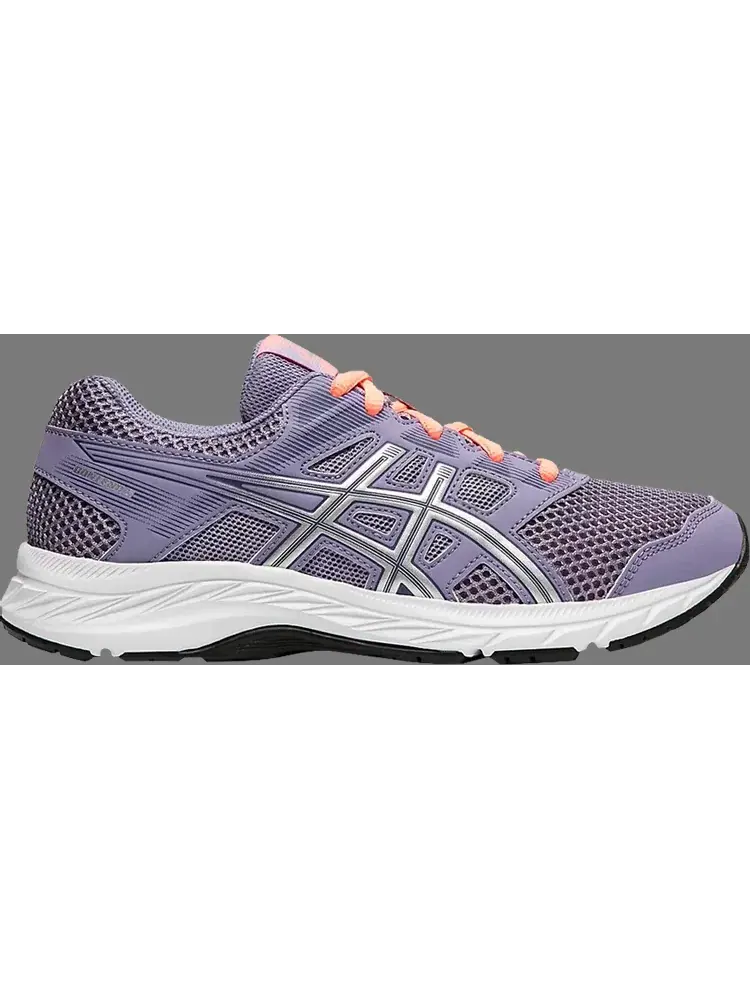 Кроссовки contend 5 gs 'ash rock silver' Asics — изображение 1 из 1, фиолетовый