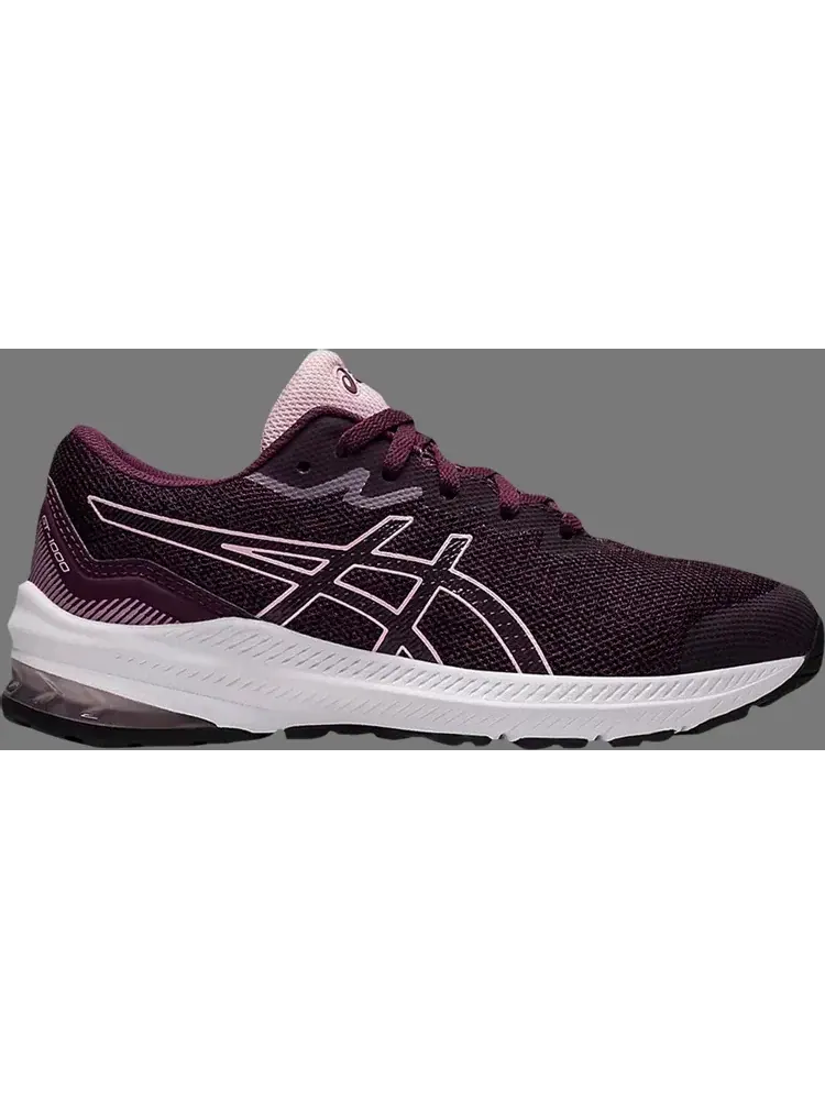 Кроссовки gt 1000 11 gs 'deep plum barely rose' Asics — изображение 1 из 1, фиолетовый
