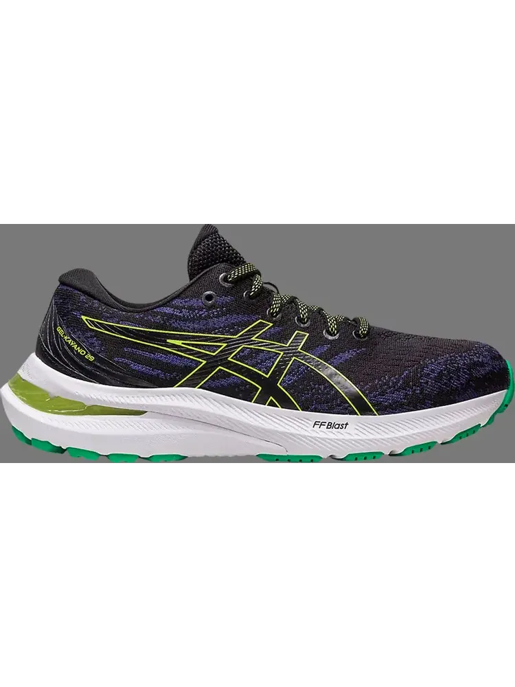 Кроссовки gel kayano 29 gs 'black lime zest' Asics — изображение 1 из 1, черный