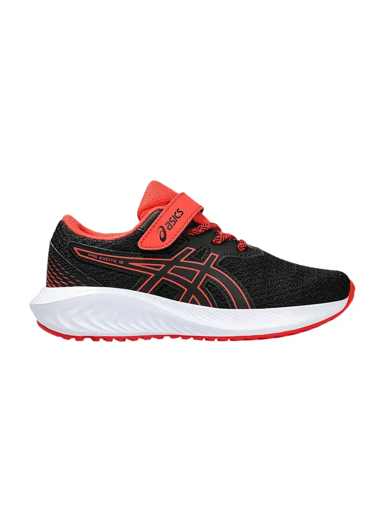 Кроссовки ASICS Pre Excite 10 PS Black True Red — изображение 1 из 1, черный красный