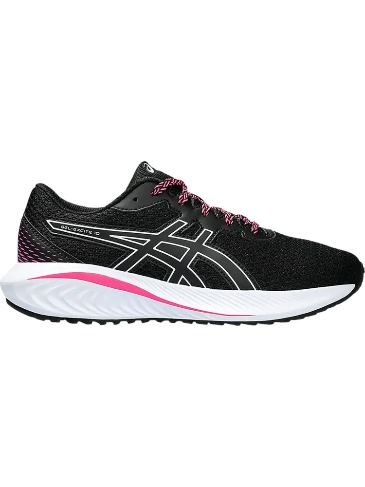 Кроссовки Gel Excite 10 GS 'Black White Pink' — изображение 1 из 1, черный