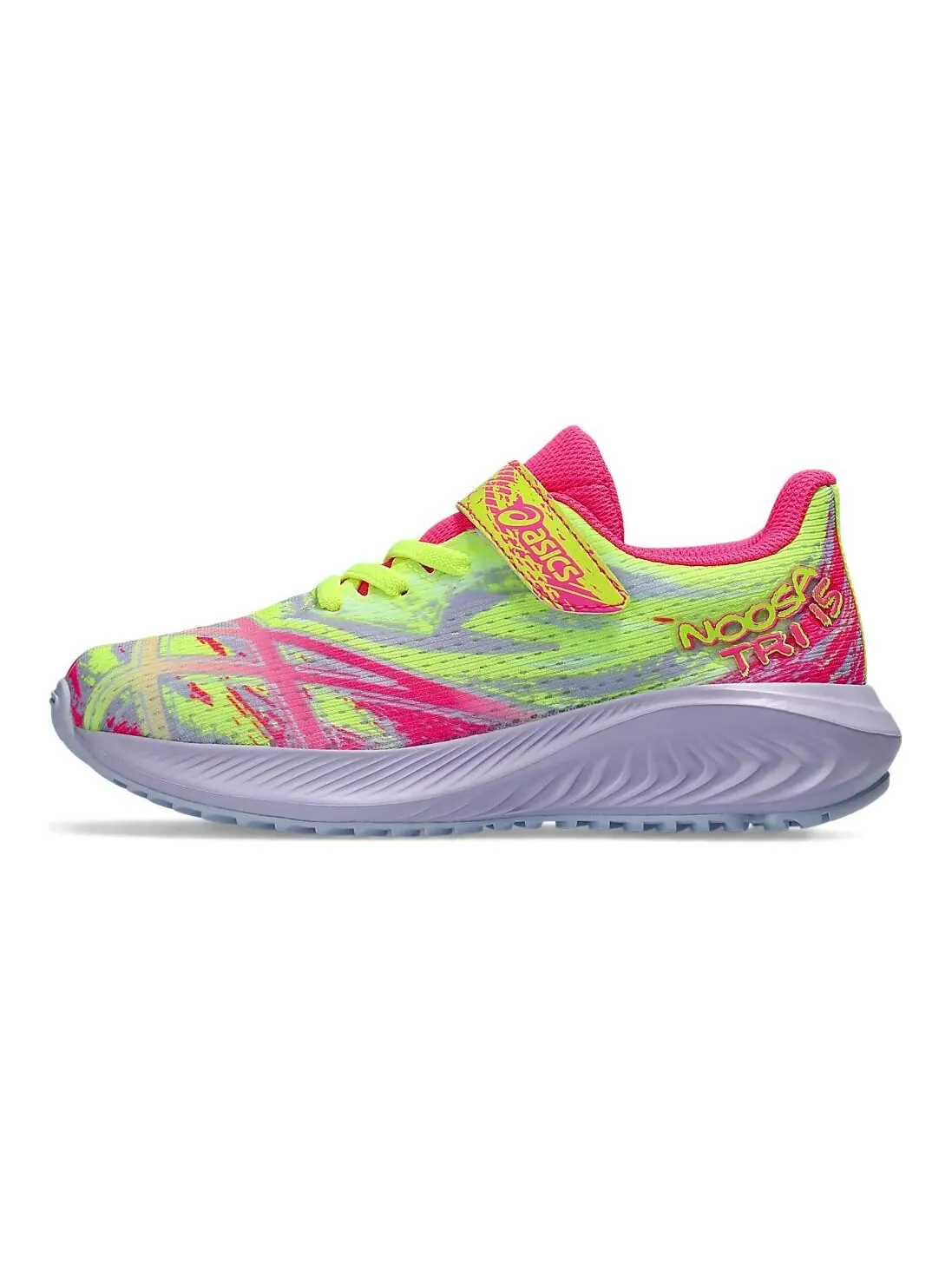 Noosa Tri 15 Детские кроссовки Дети Asics — изображение 1 из 5, светлый розовый синий