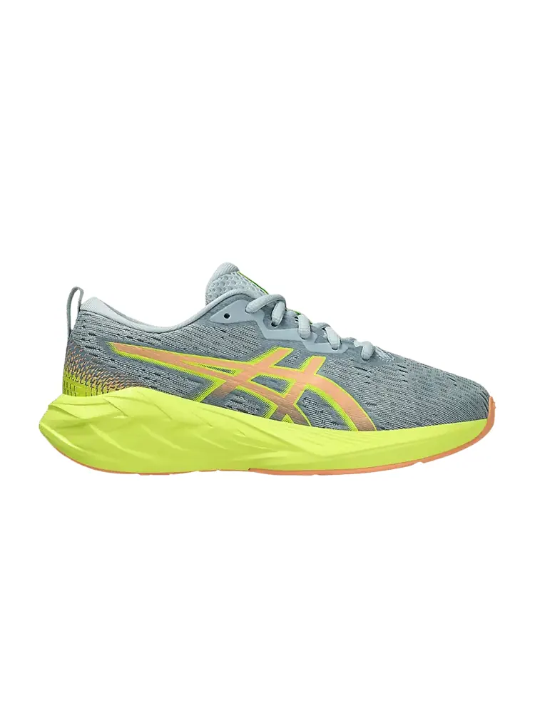 Кроссовки ASICS Novablast 4 GS Cool Grey Bright Sunstone — изображение 1 из 1, серый яркий