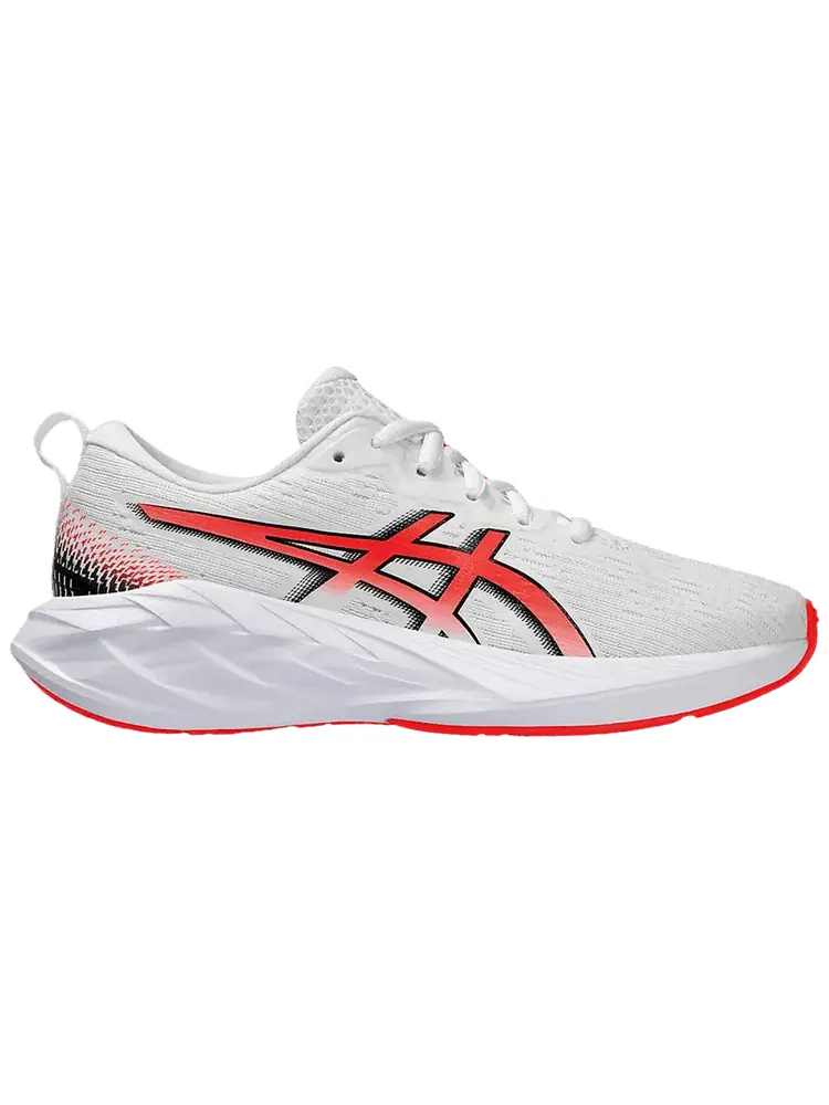 Кроссовки ASICS Novablast 4 GS 'White Sunrise Red' — изображение 1 из 1, белый красный