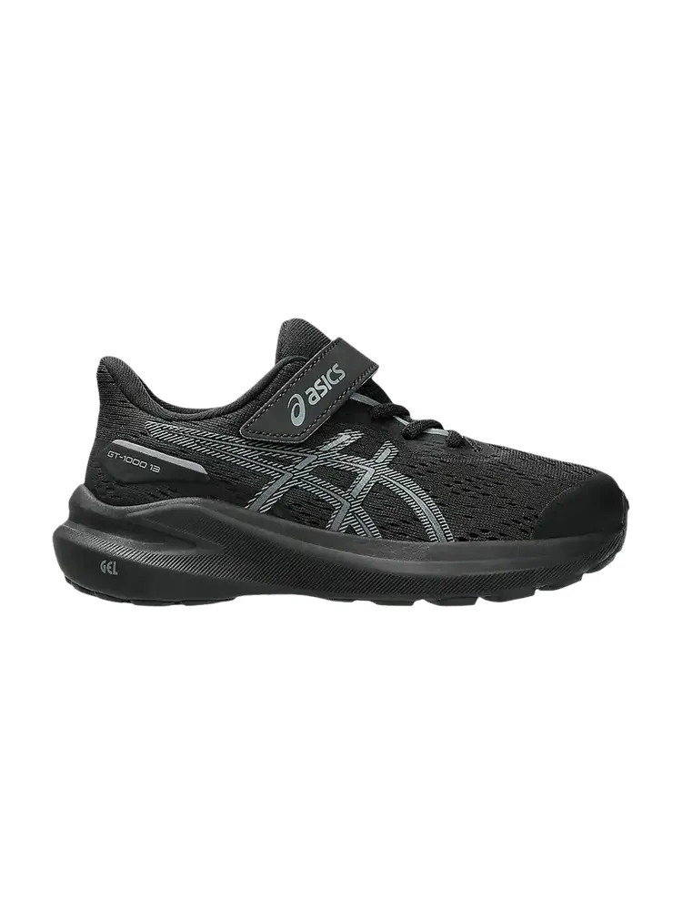 Кроссовки ASICS GT 1000 13 PS Black Steel Grey — изображение 1 из 1, черный серый