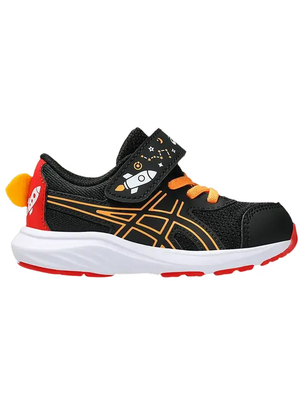 Кроссовки ASICS Contend 9 TS School Yard 'Black Orange Pop' — изображение 1 из 1, черный оранжевый