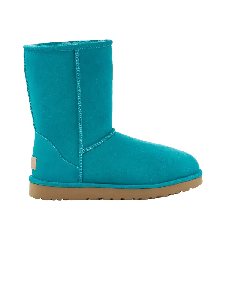Ботинки Ugg Women's Classic Short II, аквамарин — изображение 1 из 1, синий