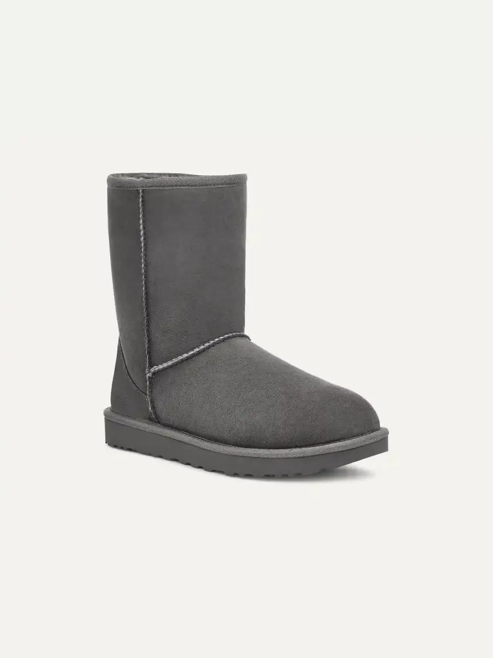 Ботинки зимние женские UGG Classic Short Ii — изображение 2 из 7, серый