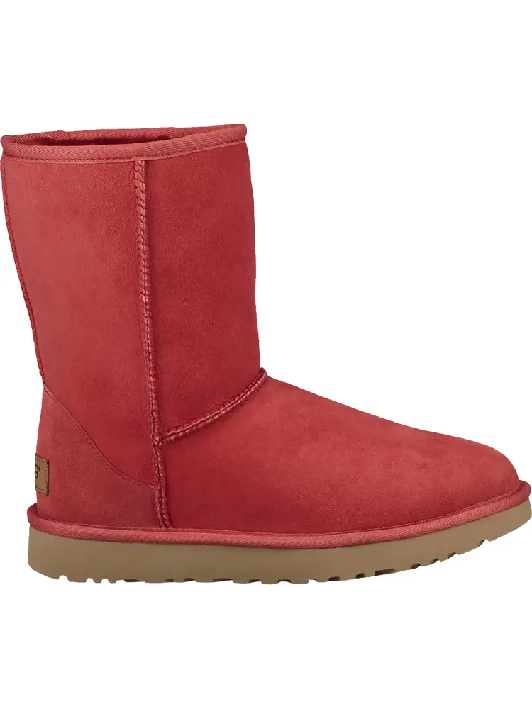 Ботинки Ugg Women's Classic Short II — изображение 1 из 1, красный