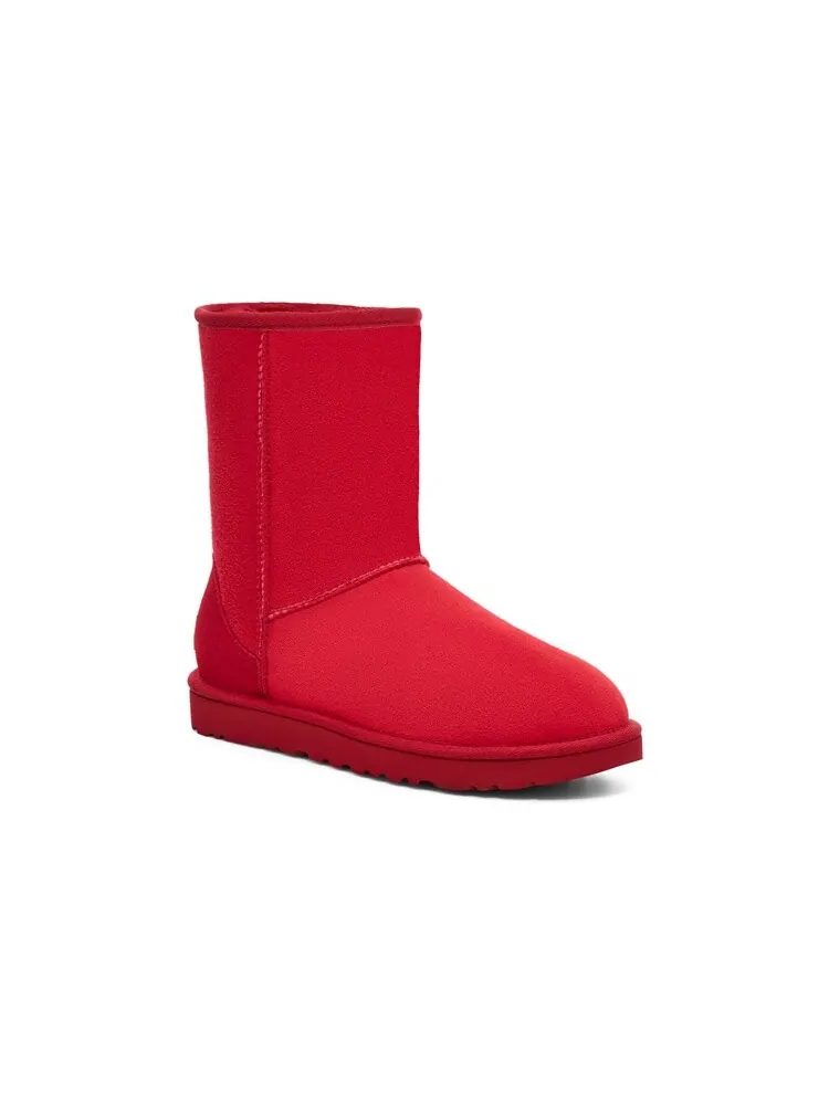 Ботинки Ugg Women's Classic Short II — изображение 3 из 6, красный