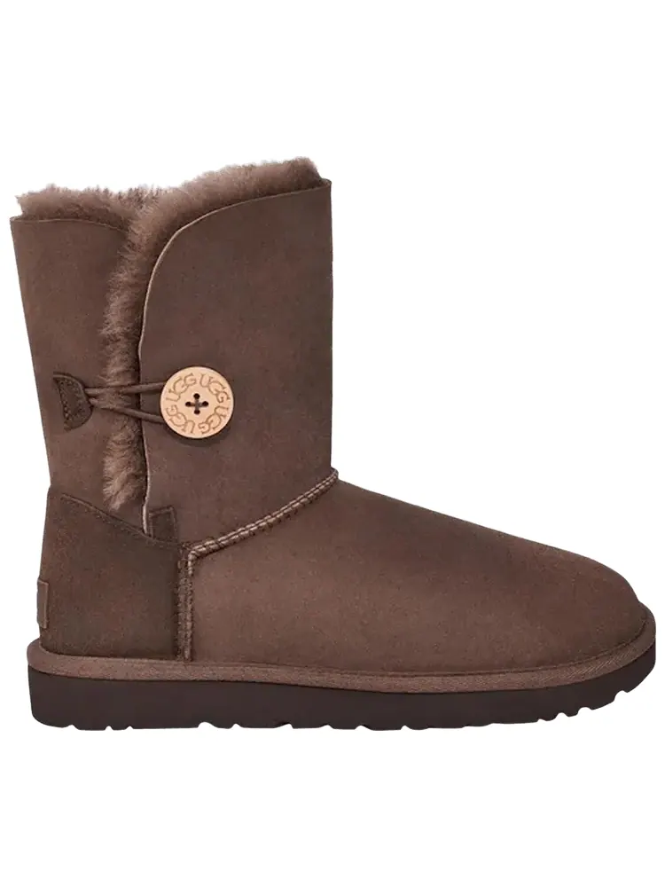 Женские сапоги UGG Bailey Button II — изображение 1 из 1, коричневый