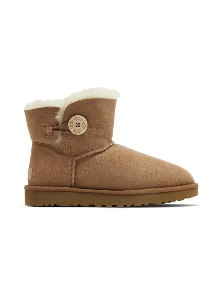 Ботинки UGG Wmns Mini Bailey Button 2 — изображение 1 из 4, коричневый