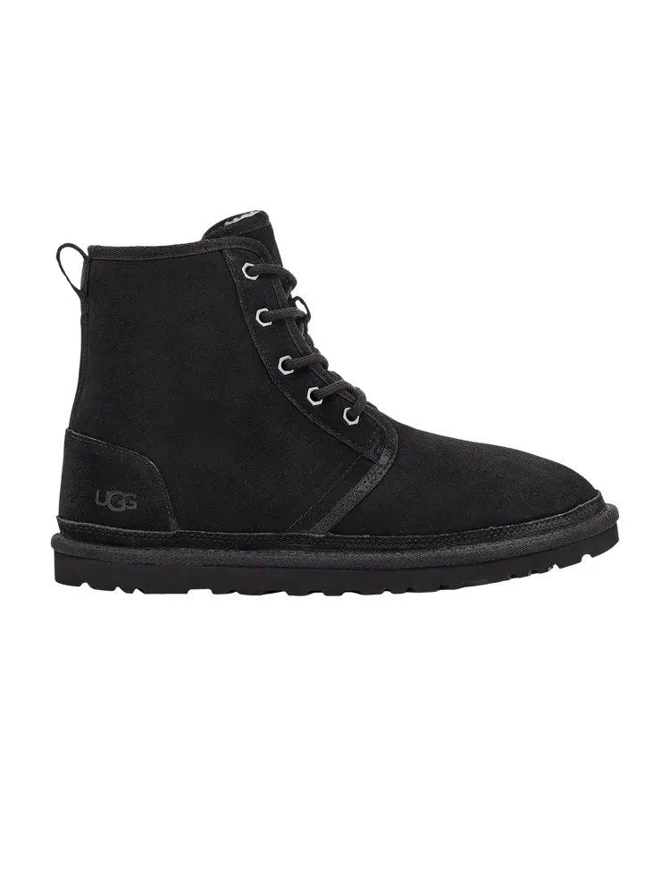 Мужские ботинки UGG Harkley средней высоты замшевые — изображение 1 из 1, черный