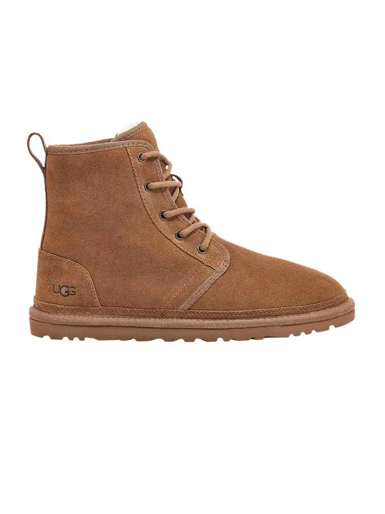 Мужские ботинки UGG Harkley высокие на шнуровке — изображение 1 из 1, коричневый