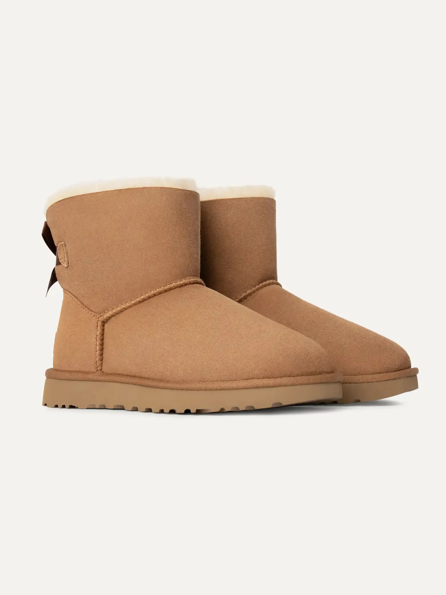 Угги UGG Mini Bailey Bow II — изображение 2 из 6, каштановый