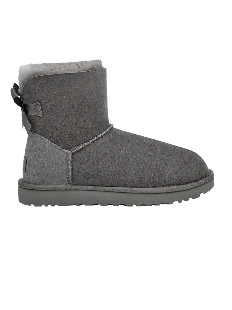 Женские мини-сапоги UGG Bailey Bow II — изображение 1 из 1, серый