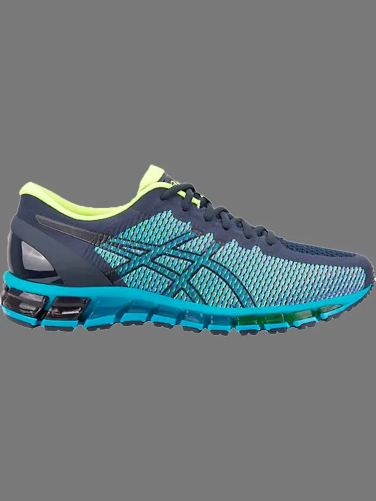 Кроссовки gel quantum 360 cm 'peacoat yellow' Asics — изображение 1 из 1, синий