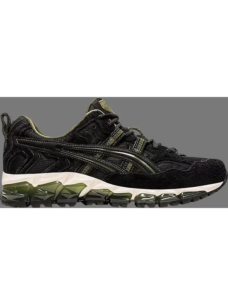 Кроссовки gel nandi 360 'black smog green' Asics — изображение 1 из 1, черный