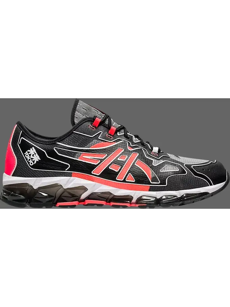Кроссовки gel quantum 360 6 'black sunrise red' Asics — изображение 1 из 1, черный