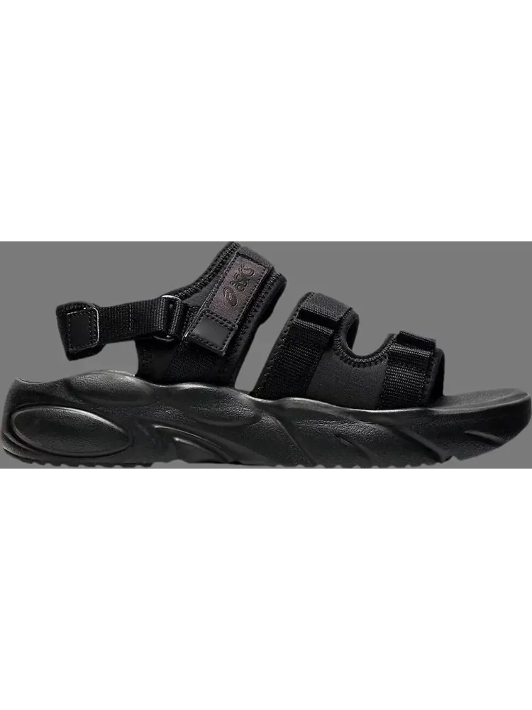 Кроссовки wmns gel bondal sandals 'triple black' Asics — изображение 1 из 1, черный