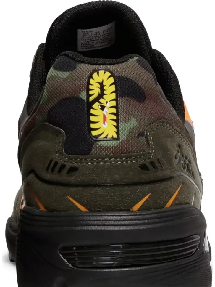 Кроссовки bape x gel 1090 'camo' Asics — изображение 7 из 8, зеленый