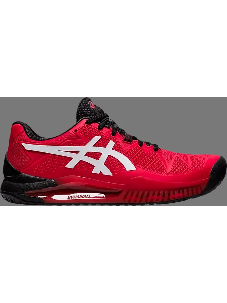 Кроссовки gel resolution 8 'electric red' Asics — изображение 1 из 1, красный