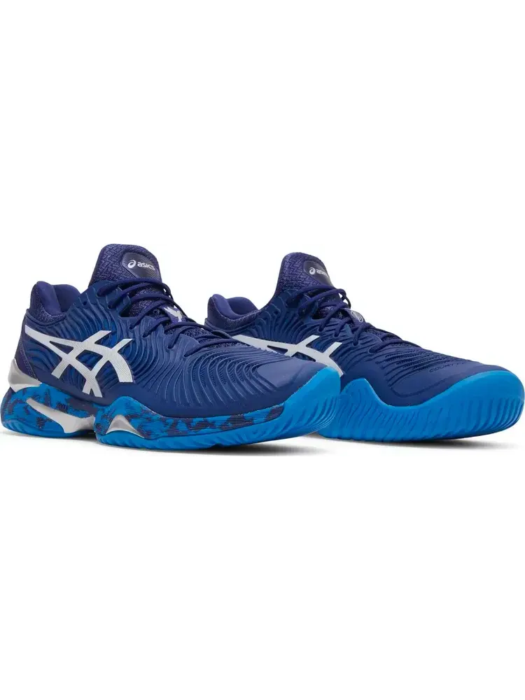 Кроссовки court ff novak 'blue print camo' Asics — изображение 8 из 8, синий