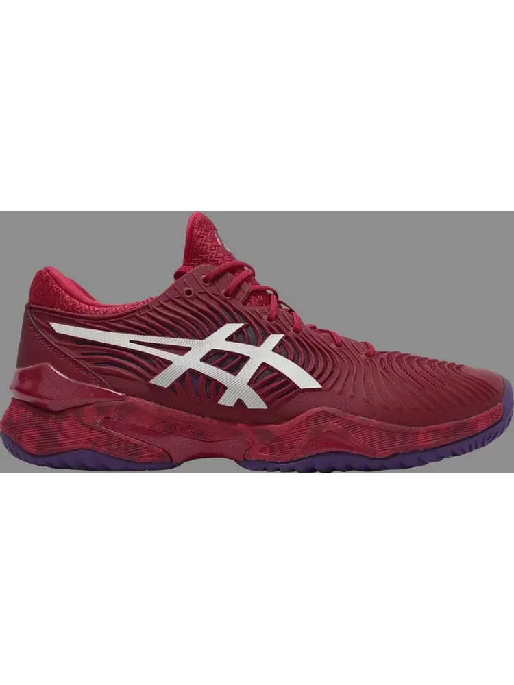 Кроссовки court ff novak 'french open - cranberry' Asics — изображение 1 из 1, красный