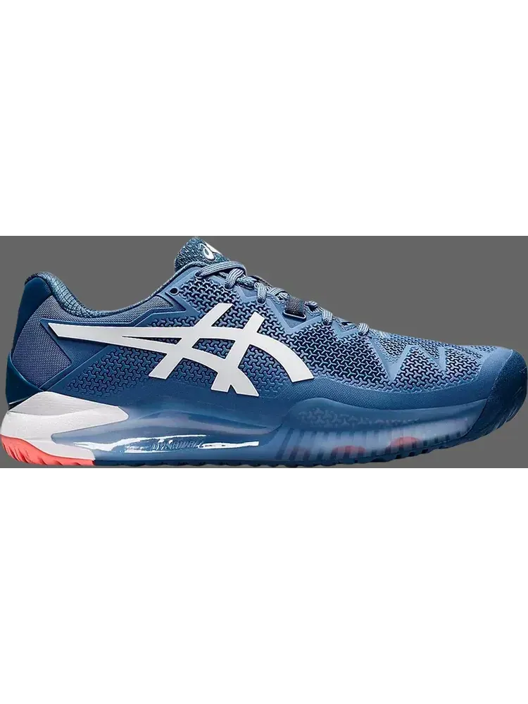 Кроссовки gel resolution 8 2e wide 'blue harmony' Asics — изображение 1 из 1, синий