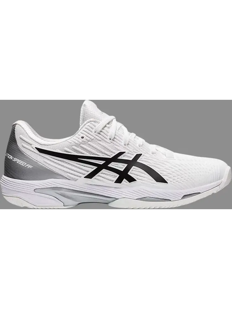 Кроссовки solution speed ff 2 'white black' Asics — изображение 1 из 1, белый