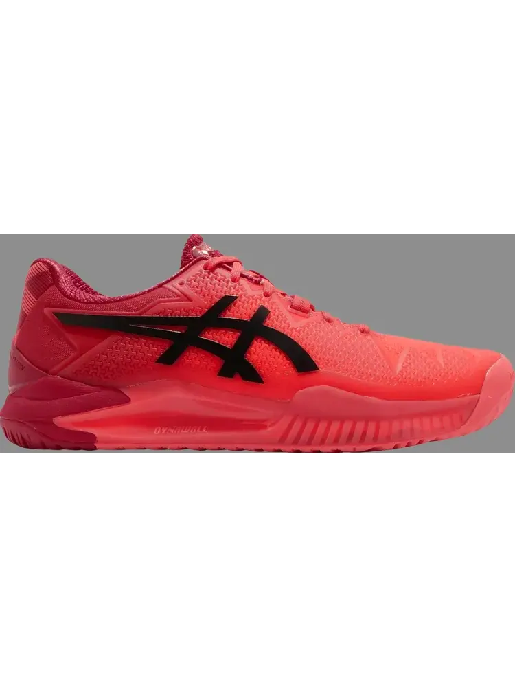 Кроссовки gel resolution 8 'tokyo - sunrise red' Asics — изображение 1 из 1, красный