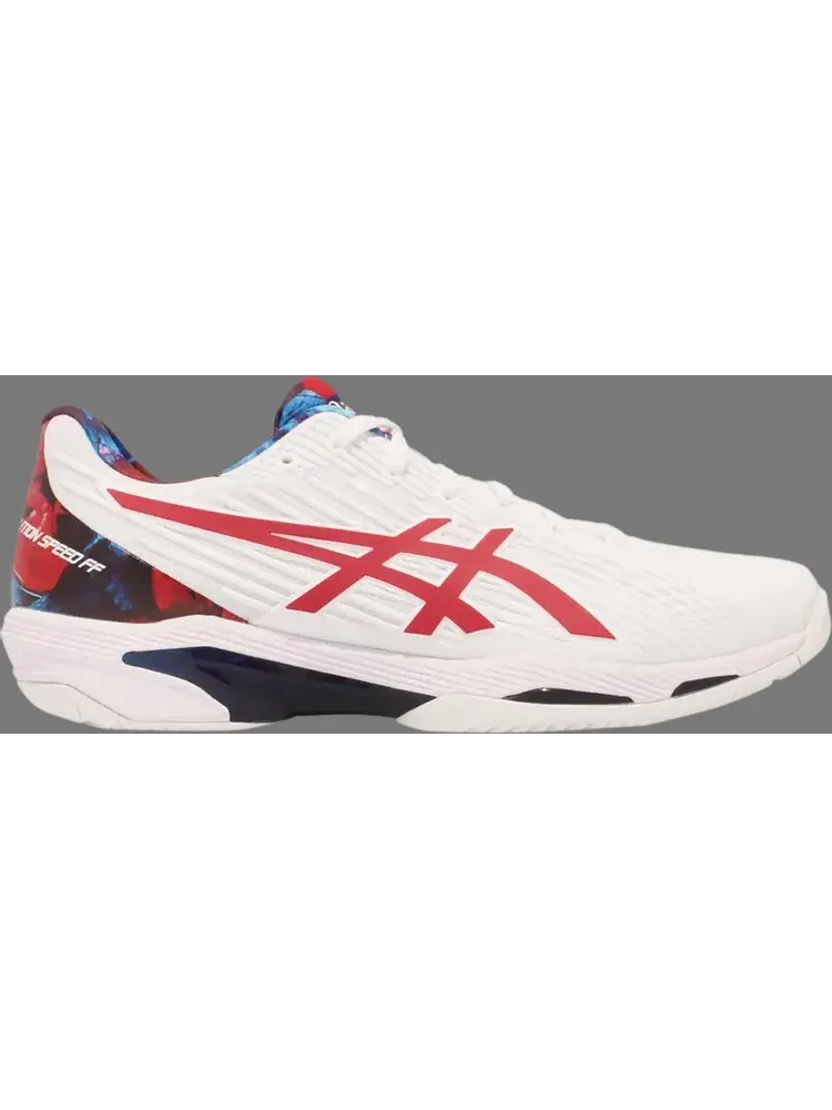 Кроссовки solution speed ff 2 le 'white classic red' Asics — изображение 1 из 1, белый
