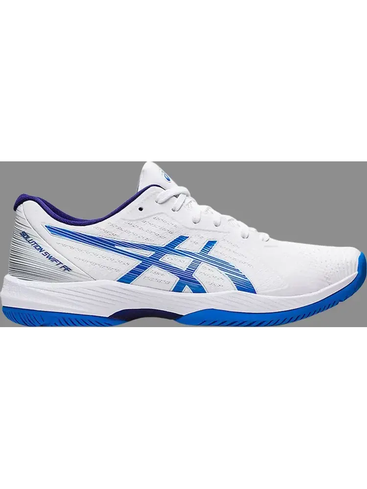 Кроссовки solution swift ff 'white electric blue' Asics — изображение 1 из 1, белый