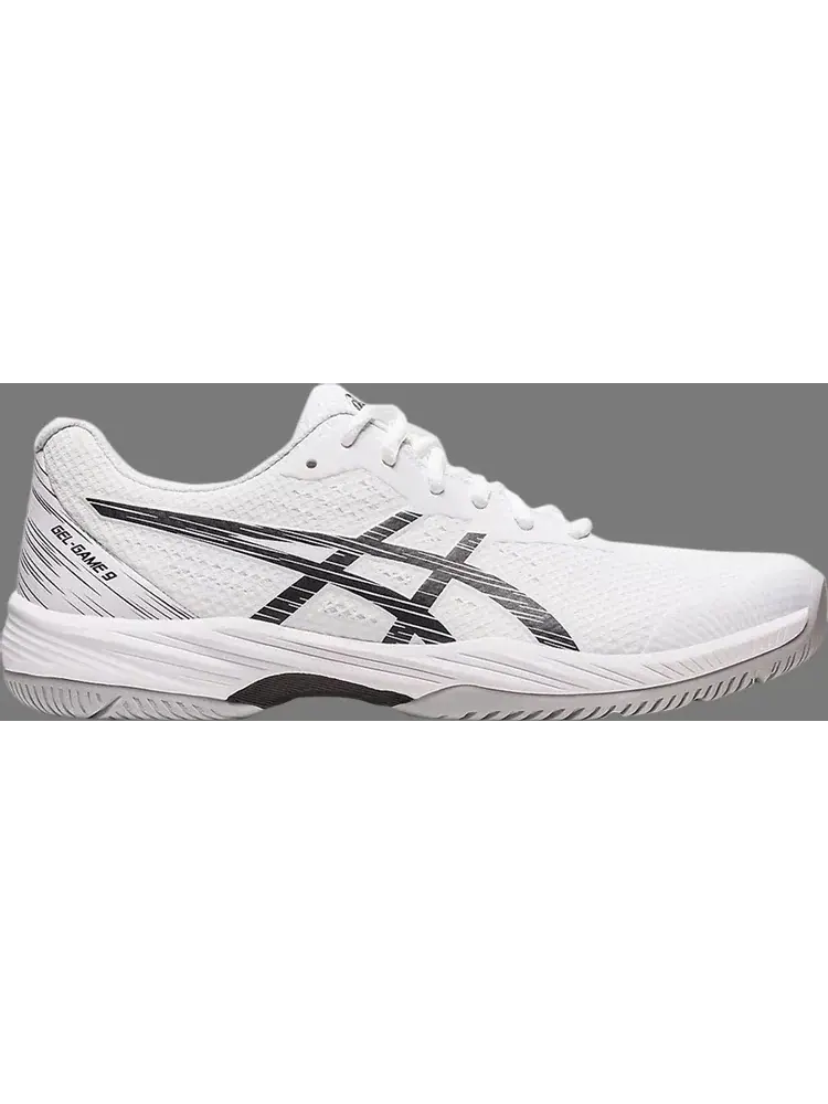 Кроссовки gel game 9 'white black' Asics — изображение 1 из 1, белый