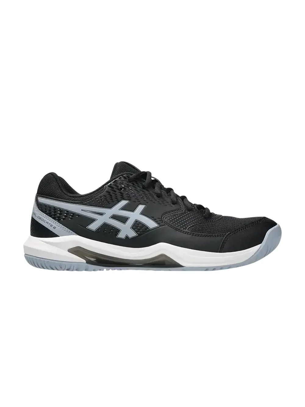 Кроссовки ASICS GEL-Dedicate 8 — изображение 1 из 1, черный/серый синий