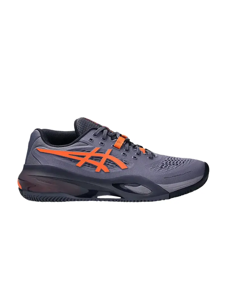 Кроссовки Gel Resolution X Clay 'Greyish Purple Nova Orange' — изображение 1 из 1, фиолетовый оранжевый