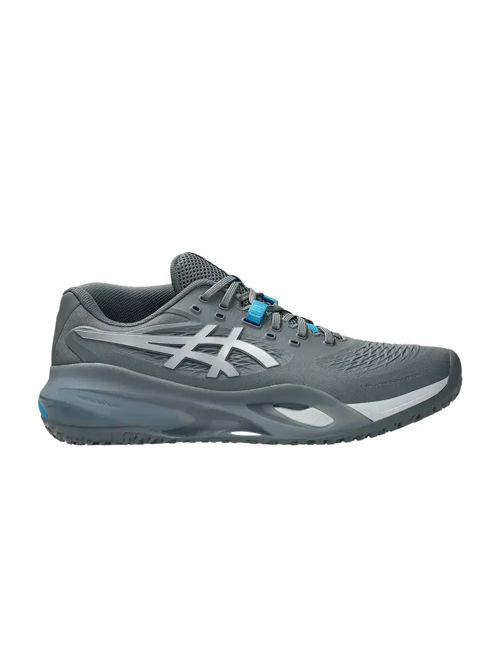 Кроссовки ASICS GEL-Resolution X OC 2E Wide — изображение 1 из 1, серый/серебристый