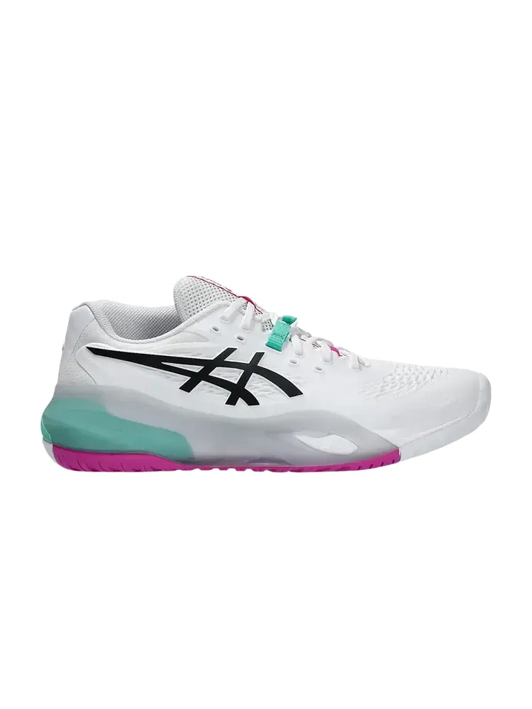 Кроссовки ASICS Gel Resolution X 2E — изображение 1 из 1, белый зеленый