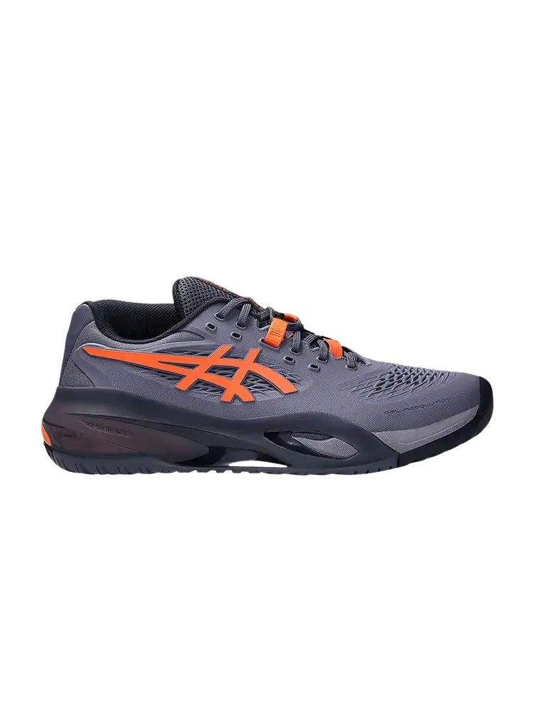 Кроссовки Gel Resolution X Wide 'Greyish Purple Nova Orange' — изображение 1 из 1, фиолетовый оранжевый