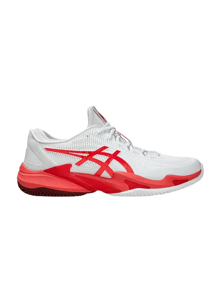 Кроссовки Court FF 3 Novak Clay 'White Electric Red' — изображение 1 из 1, белый красный